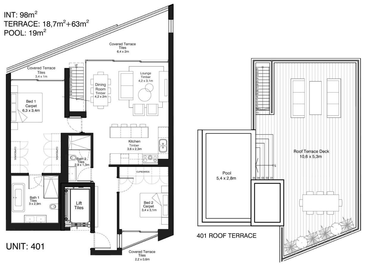 The Solis Penthouse Kaapstad Buitenkant foto